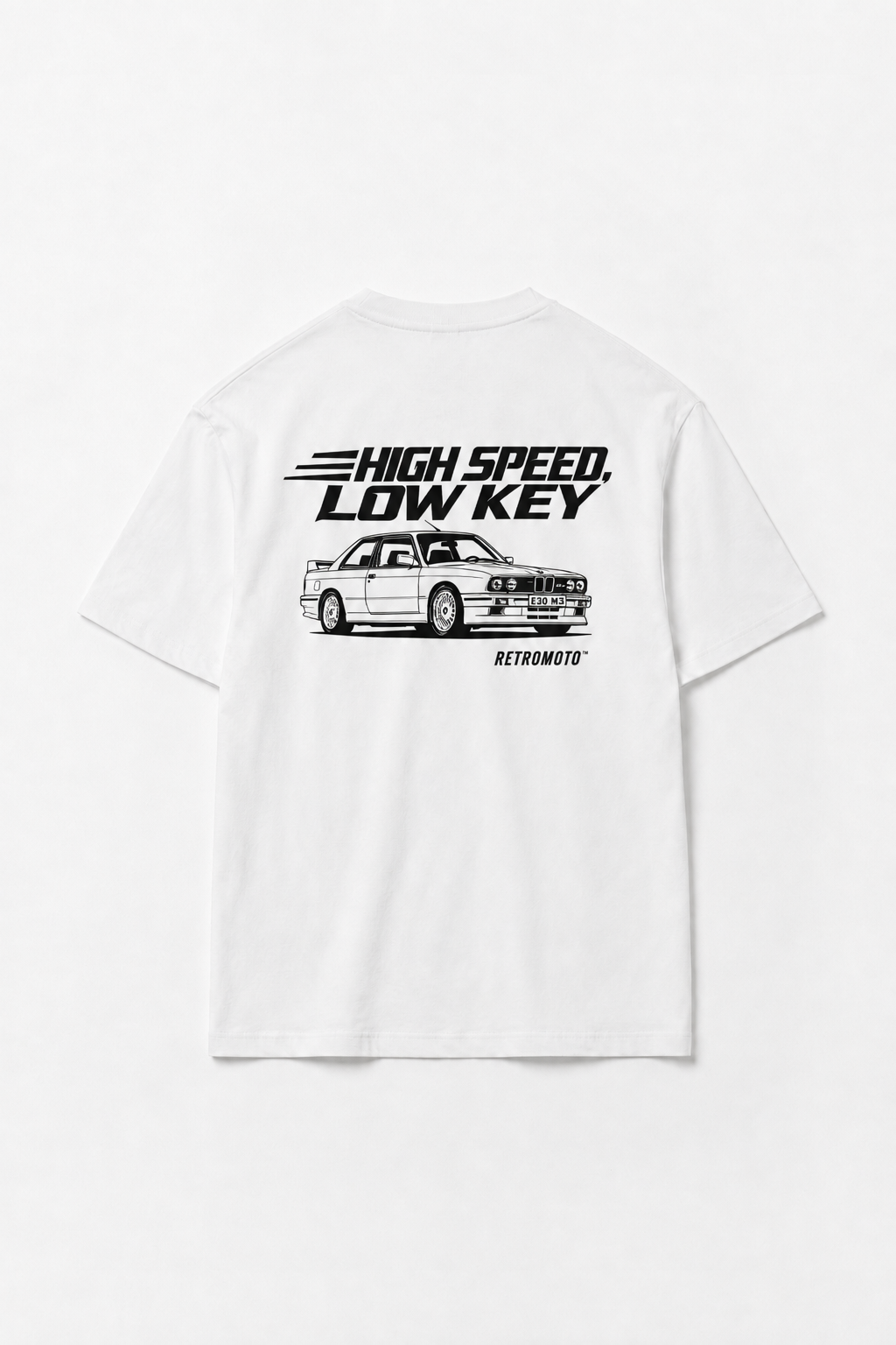 High Speed E30 Tee, White