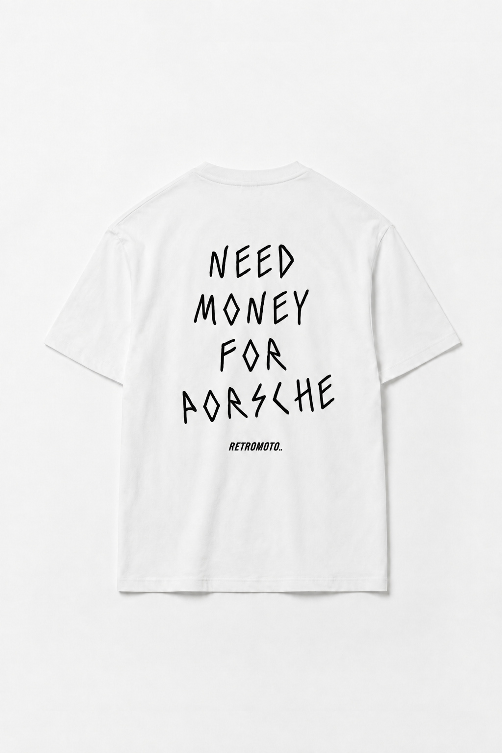 Money For Porsche Tee, White