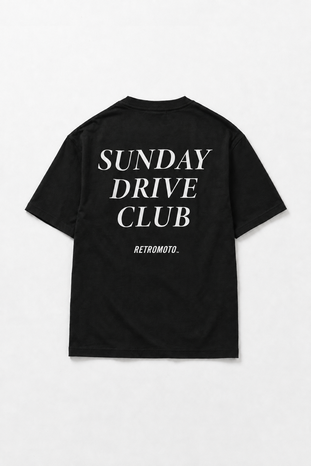 Sunday Drive Club Tee, Black