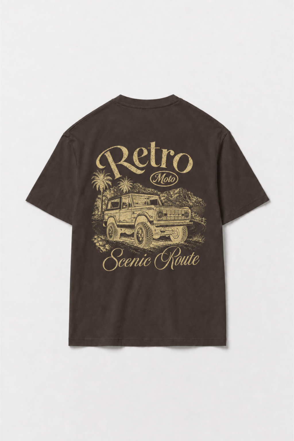 Island Bronco Tee, Brown