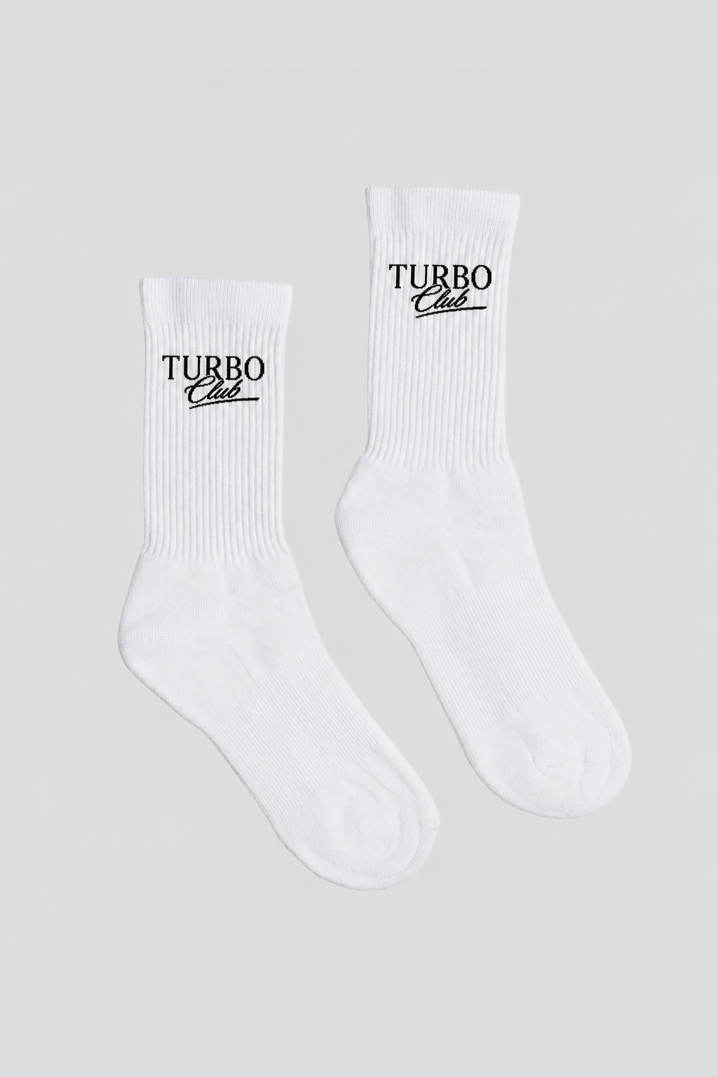 Turbo Club Socks, White