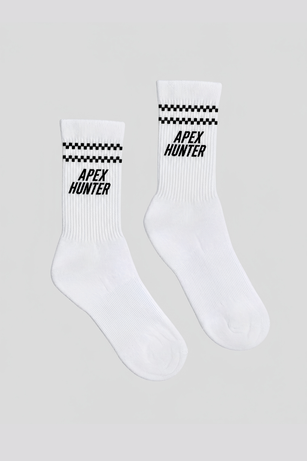 Apex Hunter Socks, White