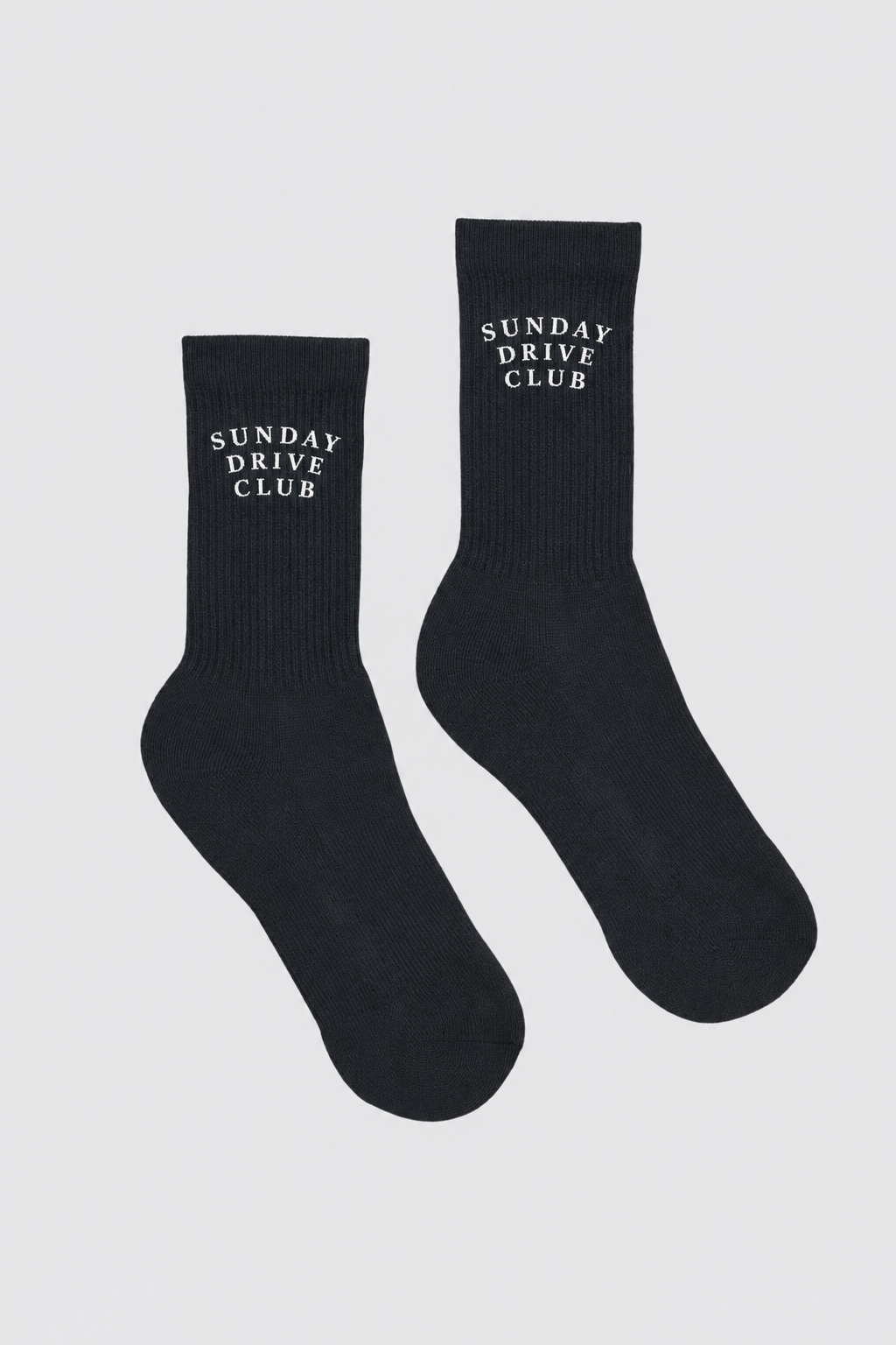 Sunday Drive Club Socks, Black